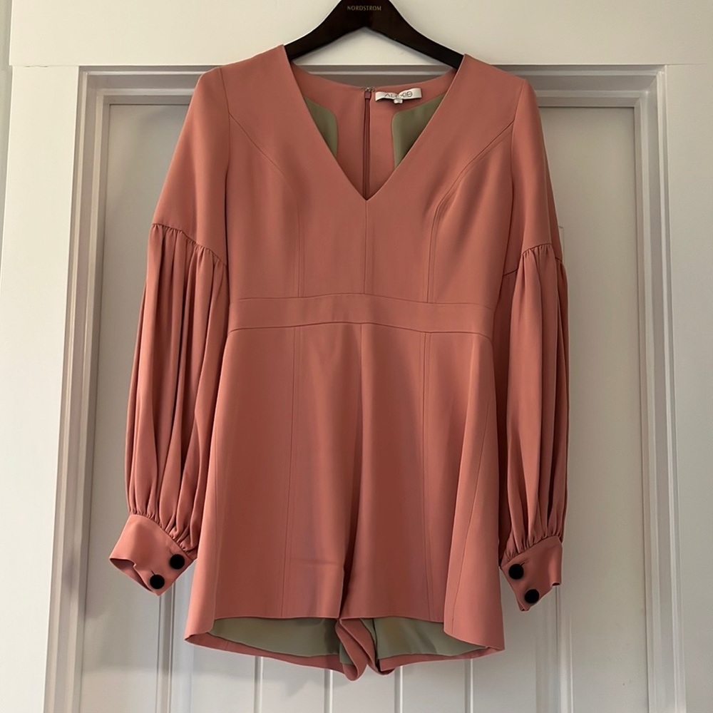Alexis Pink Romper